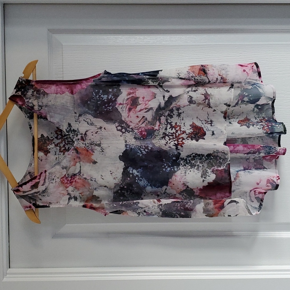 RW&Co Shear top with camisole